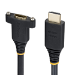 StarTech.com HDMI2PNLFM-2M HDMI cable HDMI Type A (Standard) Black
