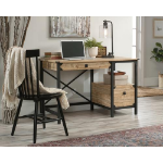 Teknik Steel Gorge Wrought Iron Style Home Office Desk Milled Mesquite - 5425907 DD
