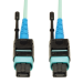 Tripp Lite N846-01M-24-P InfiniBand/fibre optic cable 35.8" (0.91 m) MTP Black, Turquoise