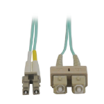 Eaton N816-15M InfiniBand/fibre optic cable 2x SC Beige, Turquoise