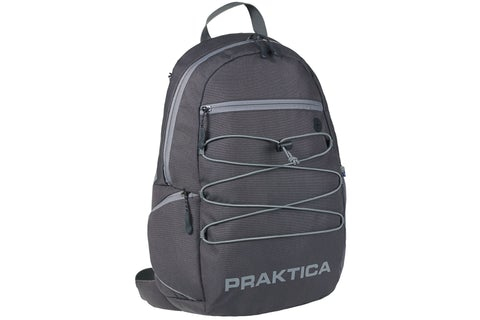 PAB67GY PRAKTICA All Weather Day 12L Backpack with Rain Cover & Binocular Pocket - Grey