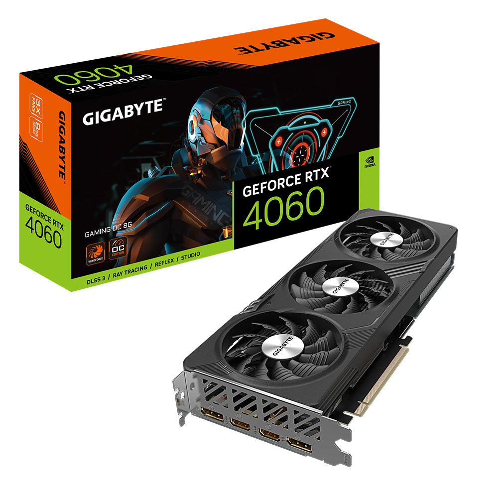 Image of Gigabyte GAMING GeForce RTX­­ 4060 OC 8G NVIDIA GeForce RTX­...