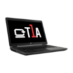 T1A L-ZB17G2-UK-P001 laptop 4th gen Intel® Core™ i7 i7-4710MQ Mobile workstation 43.9 cm (17.3") Full HD 16 GB DDR3L-SDRAM 256 GB SSD NVIDIA® Quadro® K3100M Wi-Fi 5 (802.11ac) Windows 10 Pro Black
