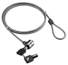 JLC Laptop Anti-theft cable and lock - 1.2M