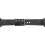 dbramante1928 Bornholm - Watch Strap 44mm - Black/Space Grey