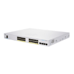 Cisco CBS350 Managed L2/L3 Gigabit Ethernet (10/100/1000) Silver