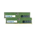 Integral 32GB (2x16GB) PC RAM MODULE KIT DDR5 4800MHZ PC5-38400 UNBUFFERED NON-ECC 1.1V 2GX8 CL40 memory module