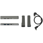 Brodit 216408 interface hub USB Type-C Grey