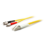 AddOn Networks 15m ST-LC fiber optic cable 590.6" (15 m) Yellow