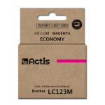 Actis KB-123M ink (replacement for Brother LC123M/LC121M; Standard; 10 ml; magenta)