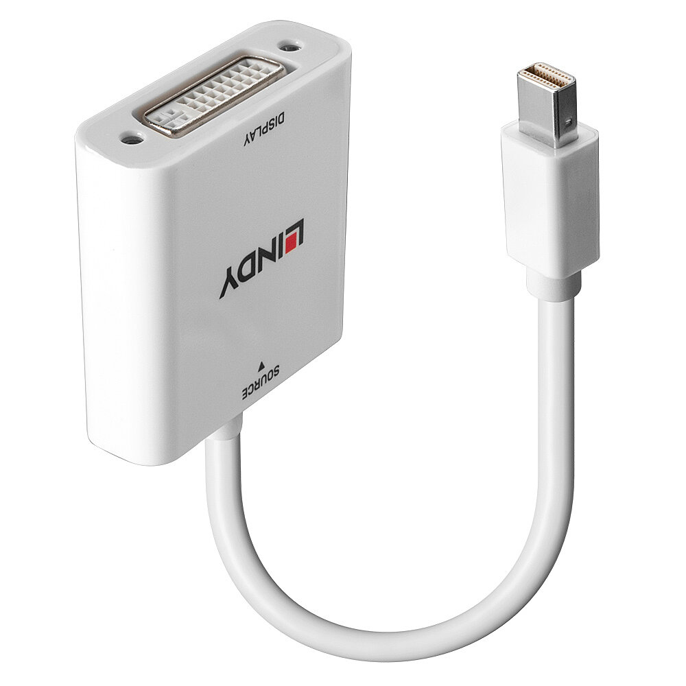 Image of Lindy Mini DisplayPort to DVI Converter