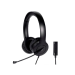Monoprice Workstream WFH 3.5mm + USB Headset Wired Head-band Office/Call center USB Type-A Black
