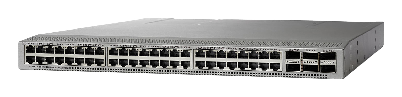 Cisco Grey Nexus N9k-C93180yc-Fx3h Network Switch Managed L2/L3 Gigabit Eth