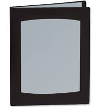 Image of Rexel Clearview A3 Display Book 24-Pocket Black