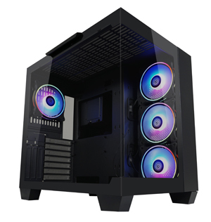 LC-Power 809B Midi Tower Black