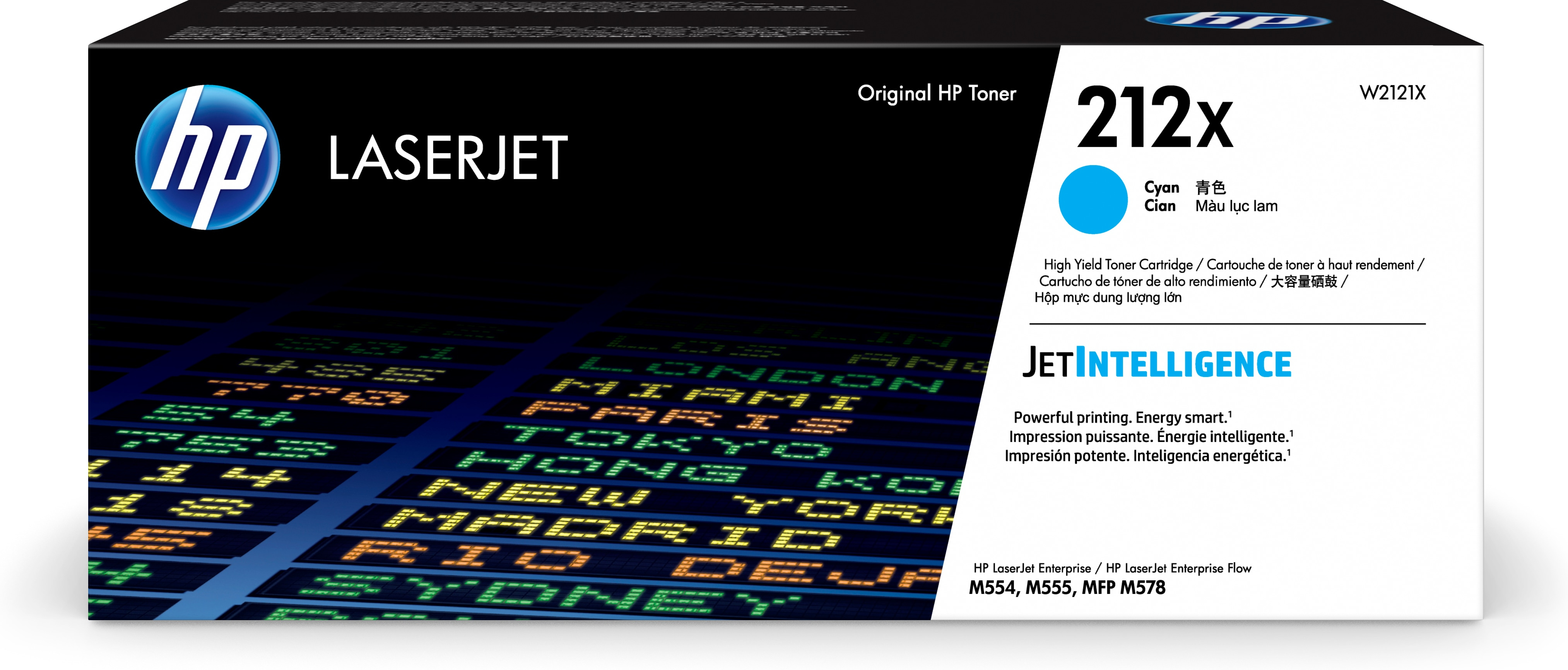 Image of HP W2121X/212X Toner cartridge cyan, 10K pages ISO/IEC 19752 for...