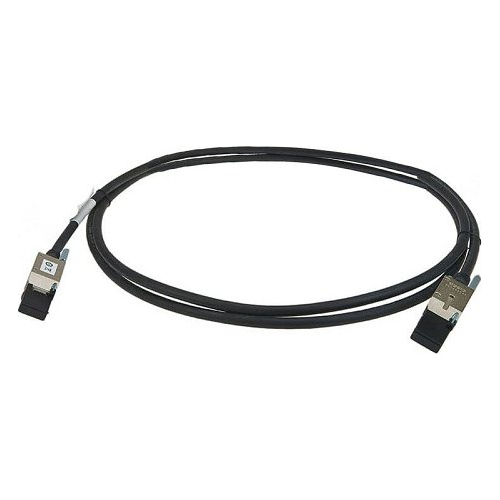 Cisco STACK-T4-3M InfiniBand/fibre optic cable Black. Steel