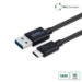 Microconnect ECO-USB3.1CA2 USB cable USB 3.2 Gen 1 (3.1 Gen 1) 2 m USB C Black