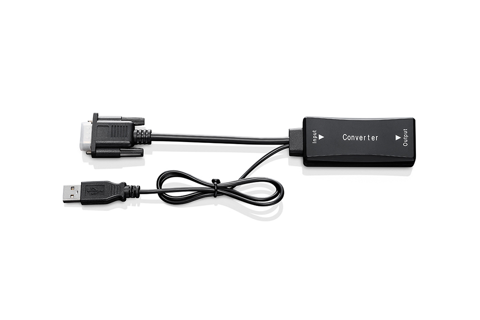 Wacom VGA to HDMI adapter DTK1651 HDMI Type A (Standard) VGA (D-Sub) B