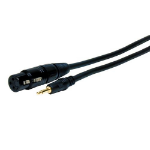 Comprehensive XLRJ-MPS-6ST audio cable 70.9" (1.8 m) 3.5mm XLR (3-pin) Black