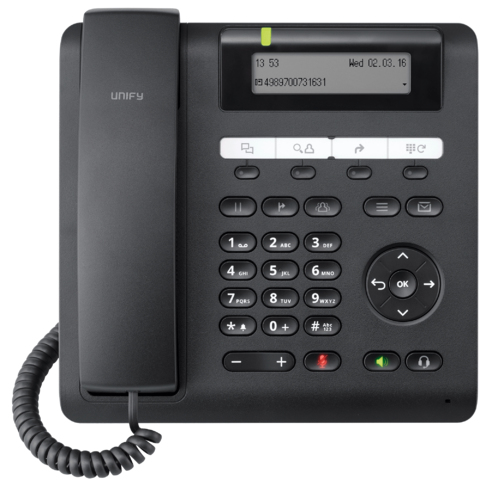 Image of Unify OpenScape Desk Phone CP205 IP phone Black