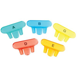 CRYSTALFILE INDICATOR TABS RAINBOW BOX 50