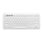 Logitech K380 Multi-Device Bluetooth® keyboard Universal QZERTY Russian White