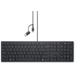 DELL Wired Collaboration Keyboard KB525C - Keyboard - USB, USB-C - QWERTY - US International - with 3 years Advanced Exchange Service