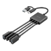 Sandberg USB-C/A to 2A+2C Splitter