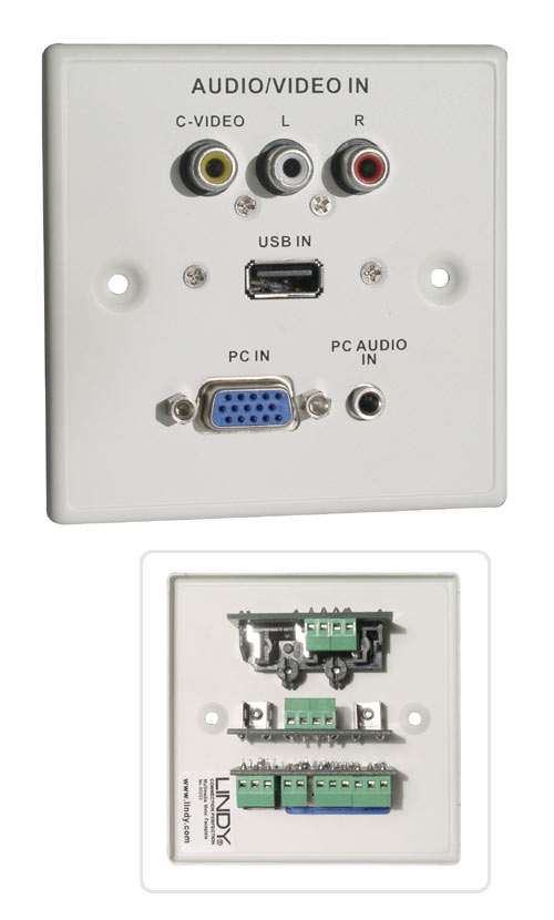 Lindy 60222 cable gender changer White