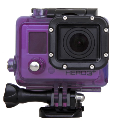 Urban Factory Waterproof Case Purple: for GoPro Hero3 and 3+ cameras