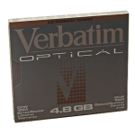 Verbatim 5.25" 4.8Gb Write-Once MO Disk Magneto optical disk