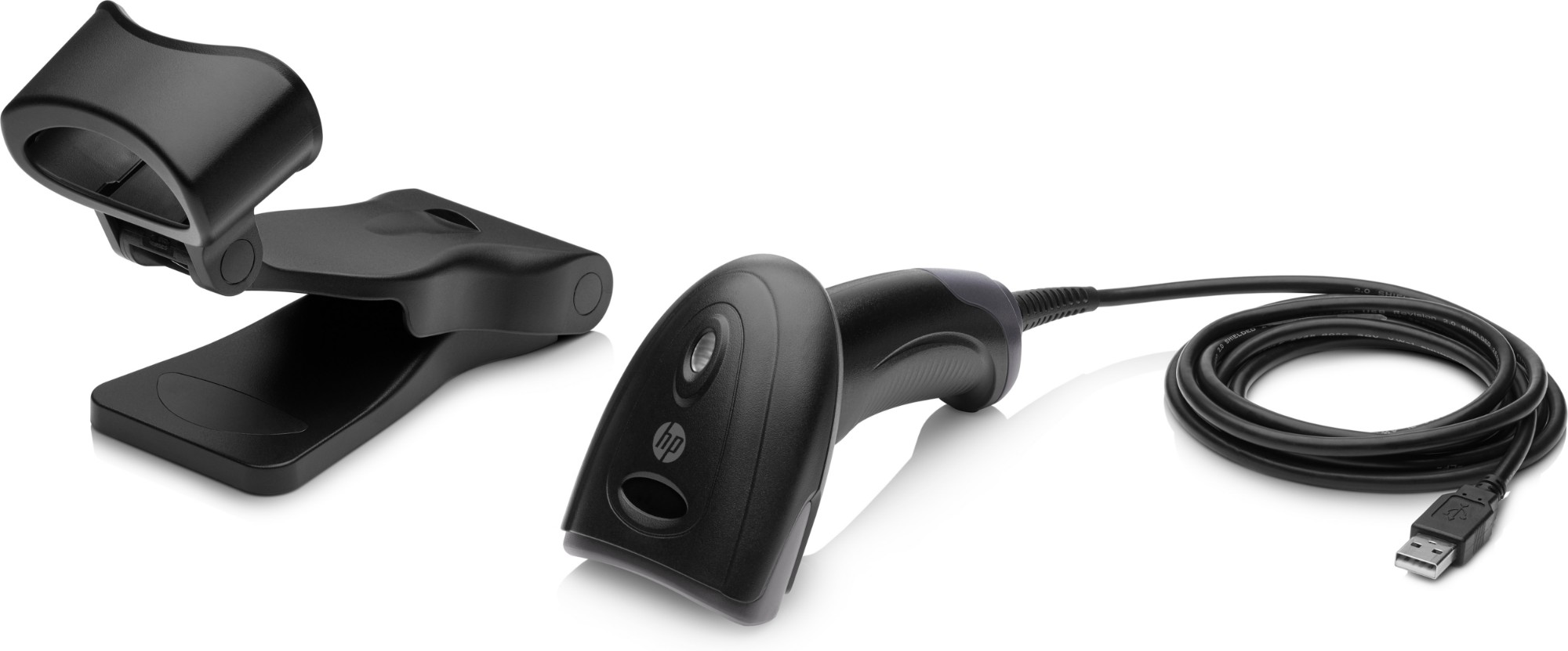 HP Value Barcode Scanner Handheld bar code reader 2D LED Black, 0 in