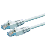 Draka Comteq S/FTP Patch cable Cat6, Grey, 0.5m networking cable
