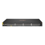 HPE Aruba Networking CX 6100 48G Class4 PoE 4SFP+ 740W Managed L3 Gigabit Ethernet (10/100/1000) Power over Ethernet (PoE) 1U