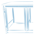 Middle Atlantic Products C5-MK31-2 rack-toebehoren Ladeblok