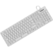 KeySonic KSK-8030 IN (DE) white keyboard Industrial USB QWERTZ German