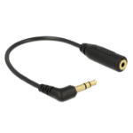 DeLOCK 0.17m 2.5mm/3.5mm audio cable Black