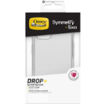 OtterBox Symmetry Clear + Alpha Glass Anti-Microbial Series for Apple iPhone 13, transparent