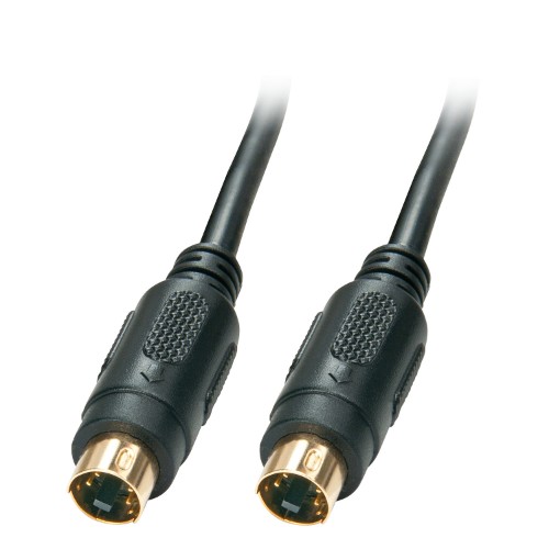 Lindy 35630 S-video cable 2 m S-Video (4-pin) Black