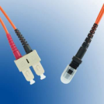 Microconnect FIB322001-2 InfiniBand en Glasvezelkabel 1 m MTRJ SC Oranje