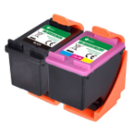 G&G NH-R00303XLBK-T/XLCMY-T-Reman-Eu inktcartridge 1 stuk(s) Compatibel Hoog (XL) rendement Cyaan, Magenta, Geel, Zwart