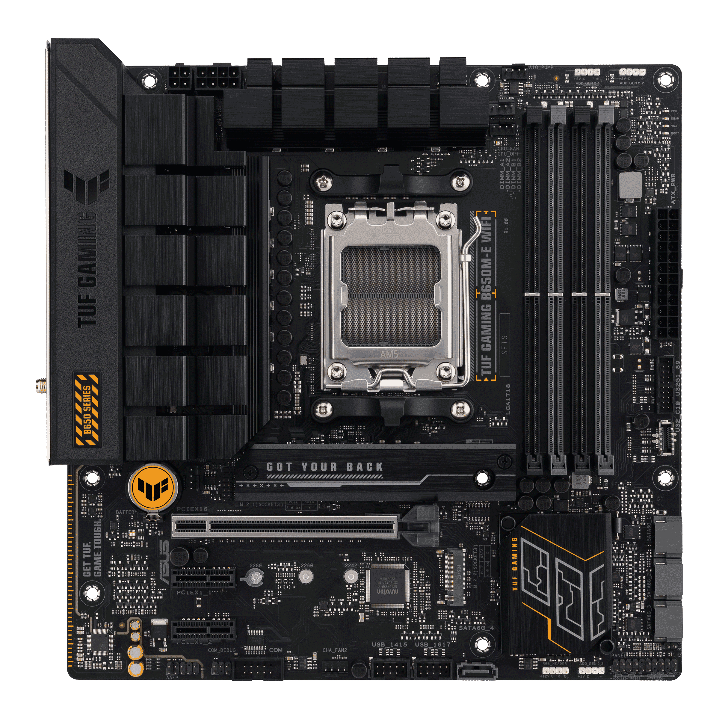 Image of ASUS TUF GAMING B650M-E WIFI AMD B650 Socket AM5 micro ATX
