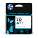 HP HP 712 - 29 ml - cyan - original - DesignJet - bl?ckpatron - f?r DesignJet Studio, T210, T230, T250, T630, T650