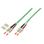 Microconnect FIB5710005 InfiniBand/fibre optic cable 0.5 m SC Green