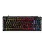 Corsair K55 CORE TKL Tenkeyless RGB Membrane Gaming Keyboard, USB, 8-Zone RGB, 12-Key Rollover, Dedicated Media Keys