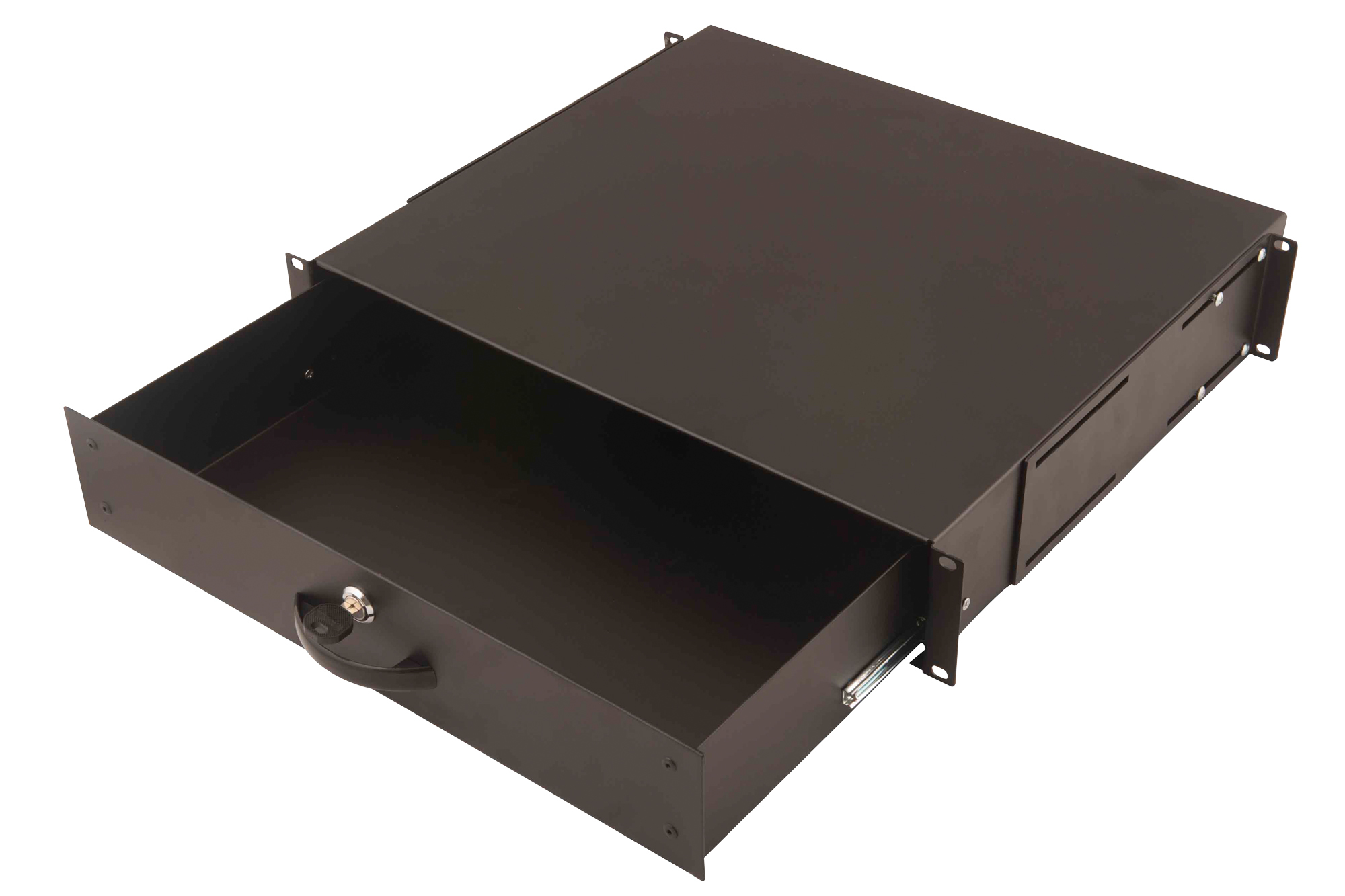 Digitus Lockable drawer for 482.6 mm (19") network and server cabinets, 2U