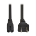 Tripp Lite P012-006 power cable Black 72" (1.83 m) NEMA 1-15P C7 coupler