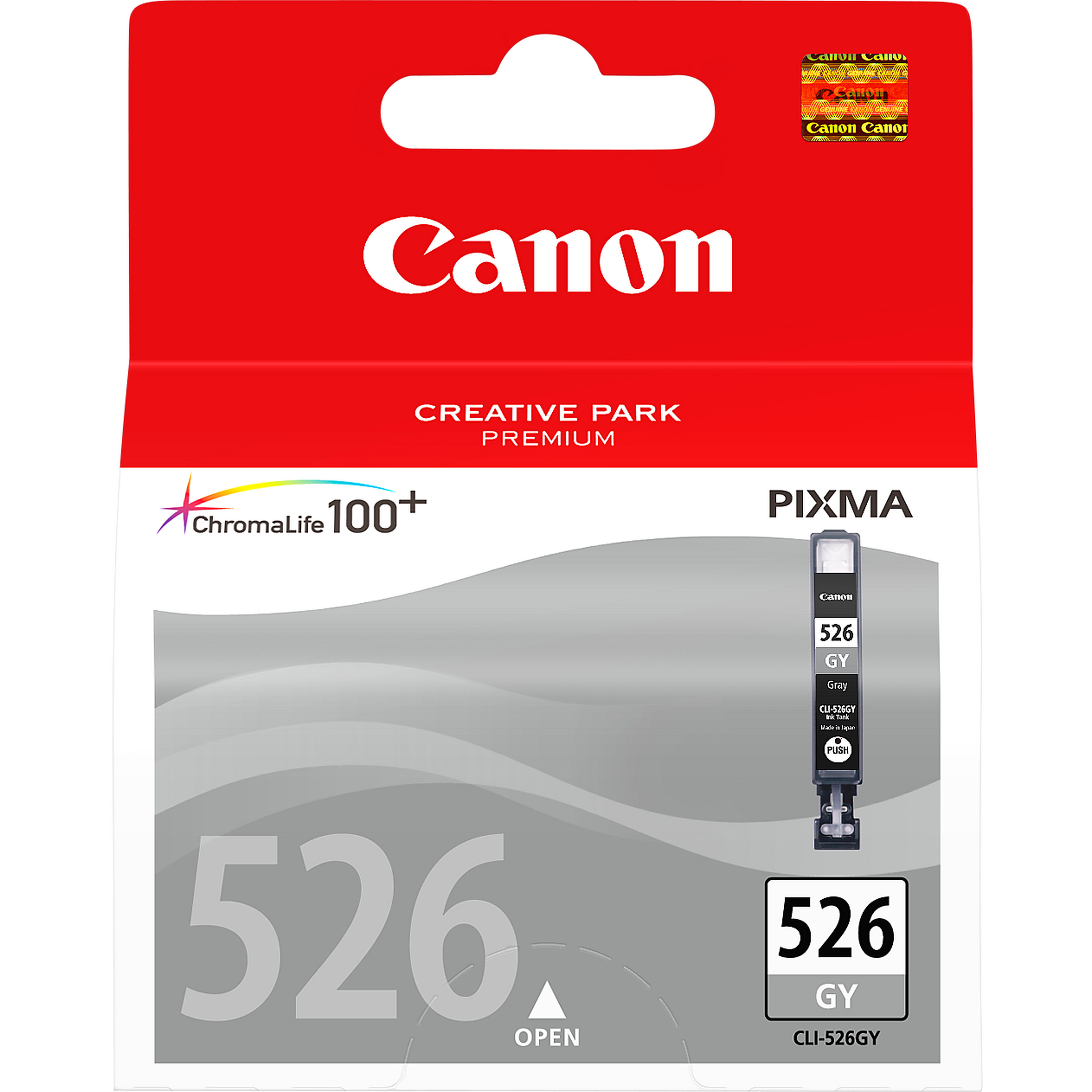 Image of Canon 4544B001/CLI-526GY Ink cartridge gray, 437 pages ISO/IEC...
