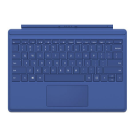 Microsoft R9Q-00012 toetsenbord voor mobiel apparaat Microsoft Cover port Blauw